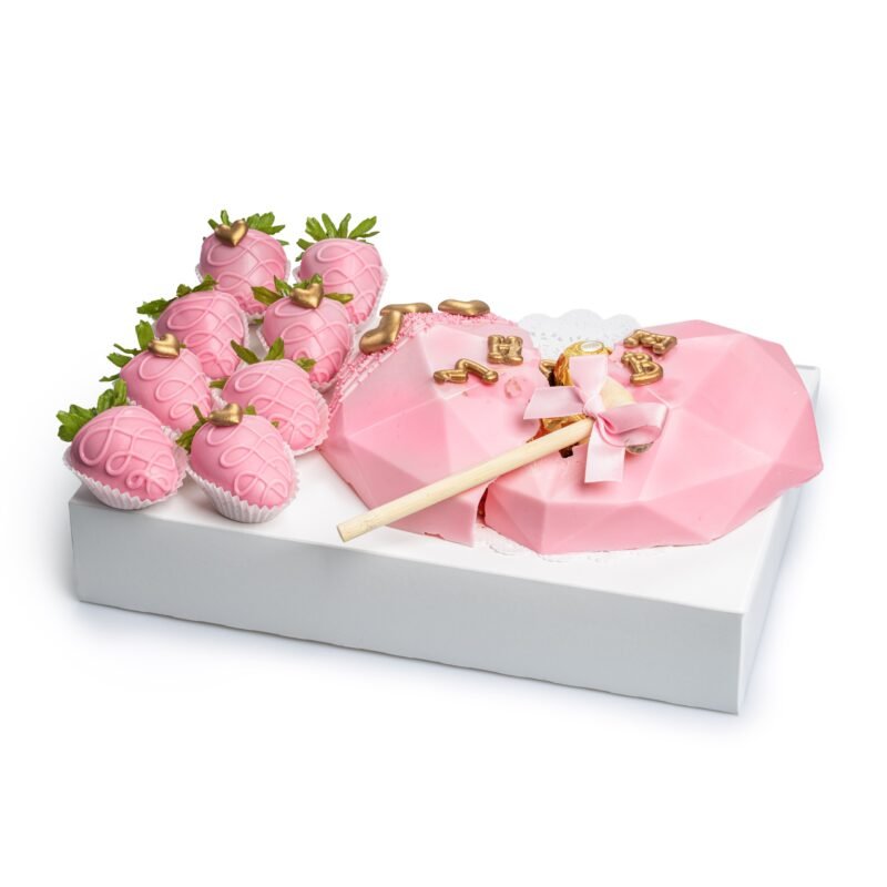 Birthday Chocolate Breakable Heart - Image 2