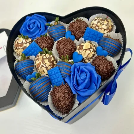 Chocolate heart for him