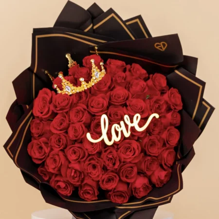 love Red Roses Bouquet