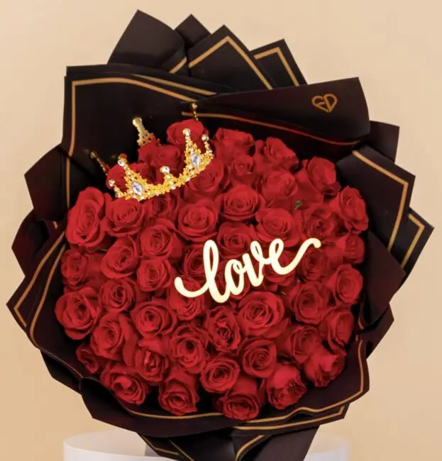 love Red Roses Bouquet