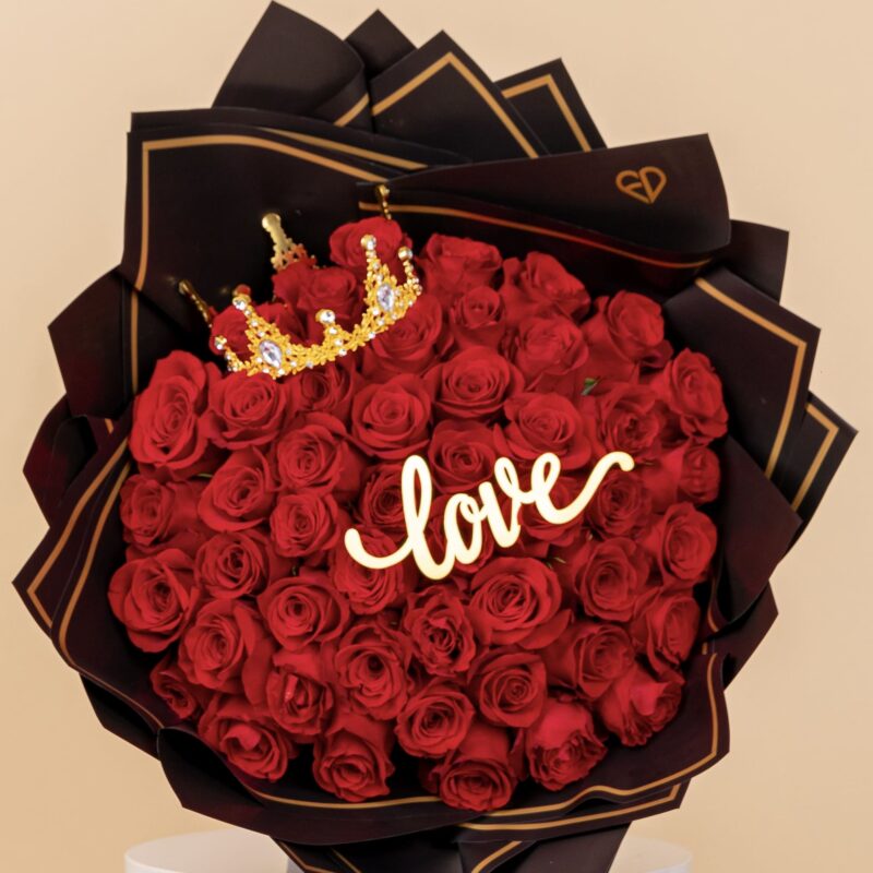 love Red Roses Bouquet