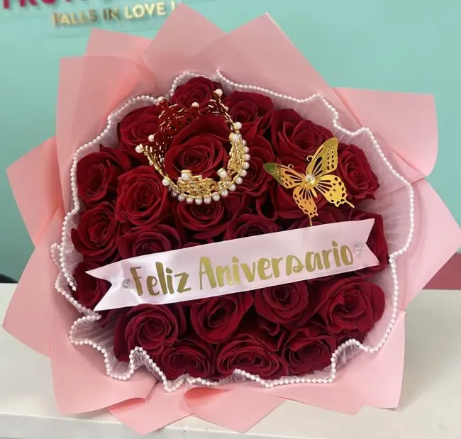 Rosas Rojas por Aniversario