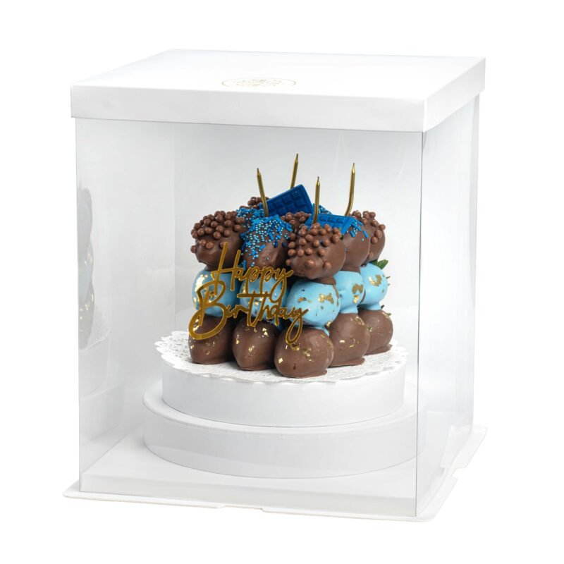 Choco Berries Cake Blue - Image 3