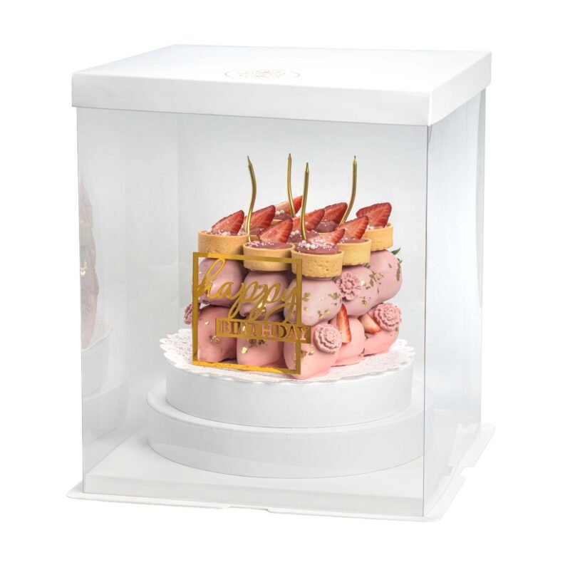 Choco Berries Cake Pink Cream - Image 3