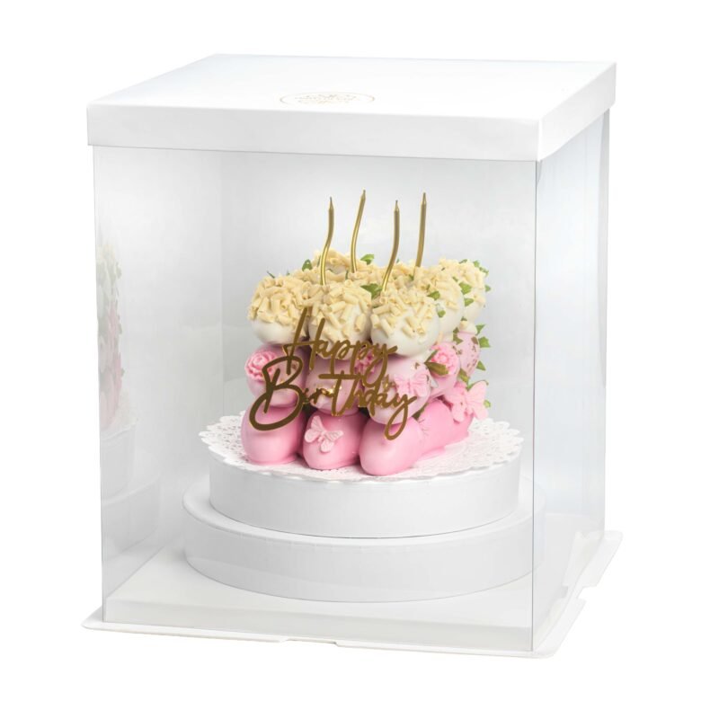 Choco Berries Cake Pink - Image 4