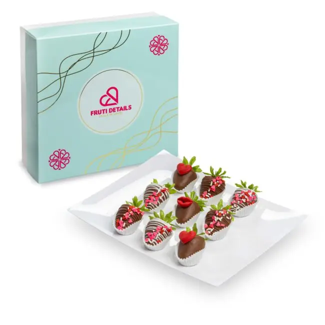 chocolate covered berries for love