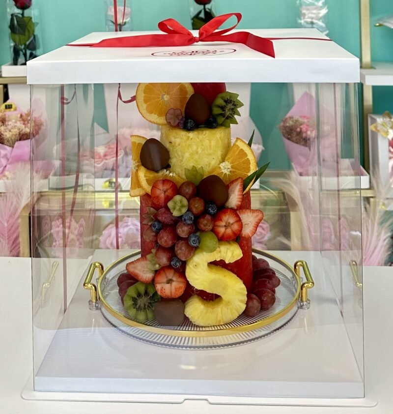 Fruit Cake Pineapple Initial personalized - Image 2