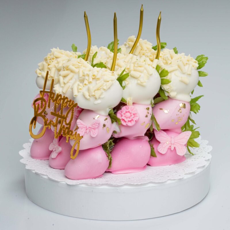 Choco Berries Cake Pink - Image 2