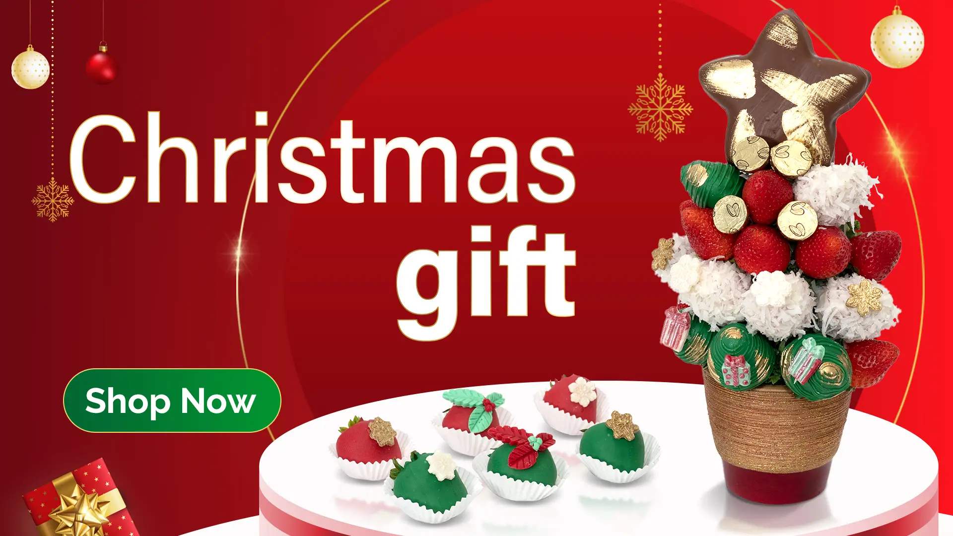 Christmas Gifts Miami, chocolate covered strawberries