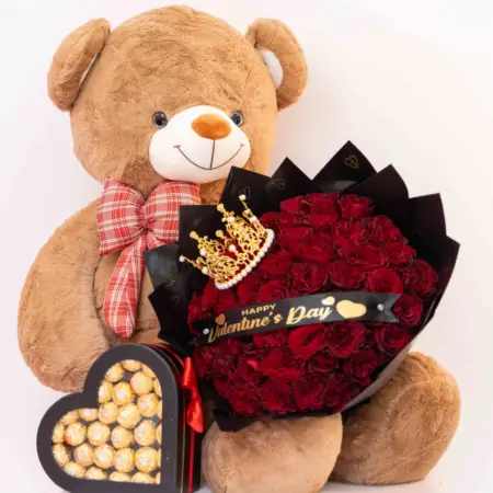 Combo Roses Bouquet for Valentines Day | Flowers delivery Miami