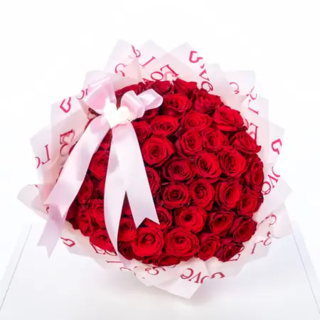 Bouquet de Rosas Valentines Day | 50 Ramos de Rosas