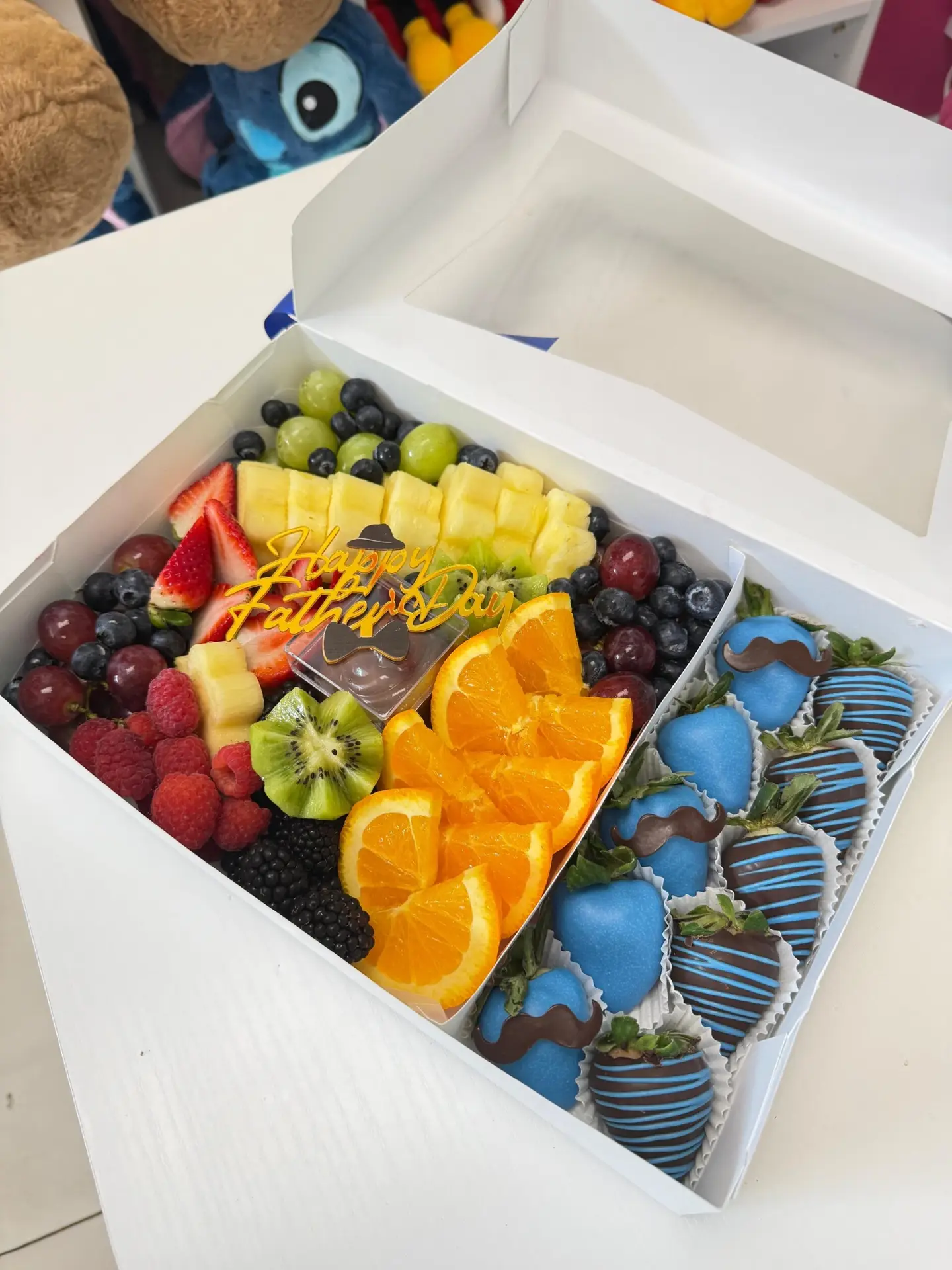 Soccer Inspired Fruit Arrangement