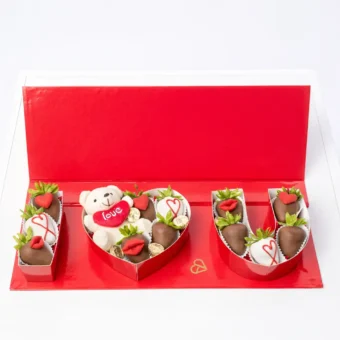 love chocolate strawberries