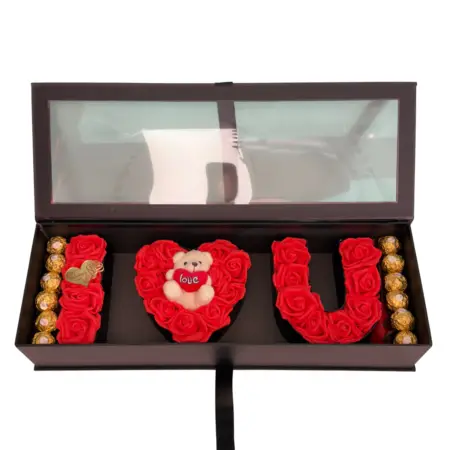 Flowers Foam and Chocolate