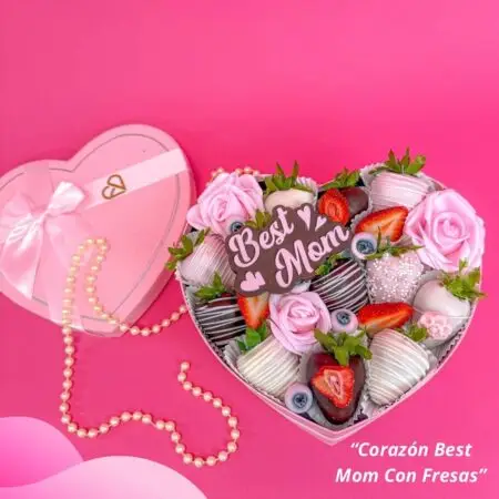 Chocolate Covered Heart for Mom,
