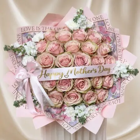 25 Roses Bouquet for Mom