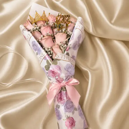 Bouquet roses special for mom