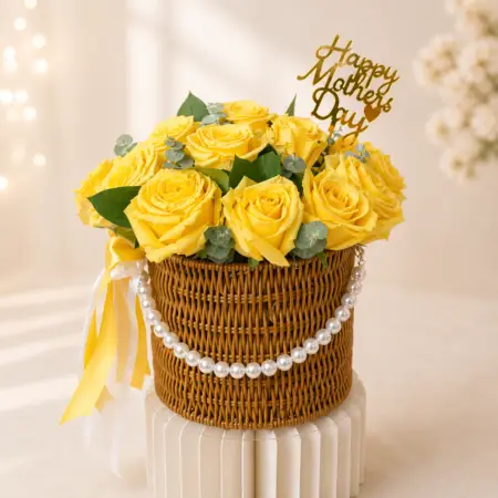 Yellow Roses for Mother's Day