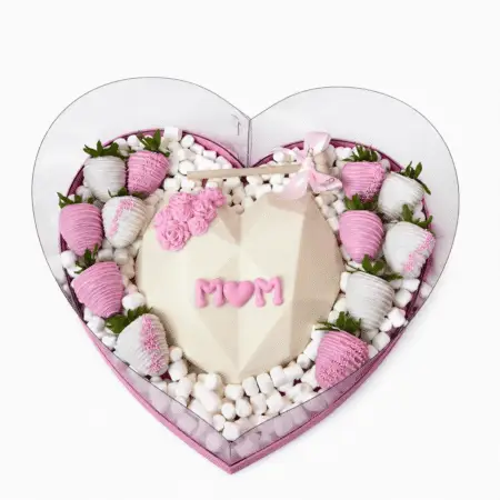 mom chocolate breakable heart