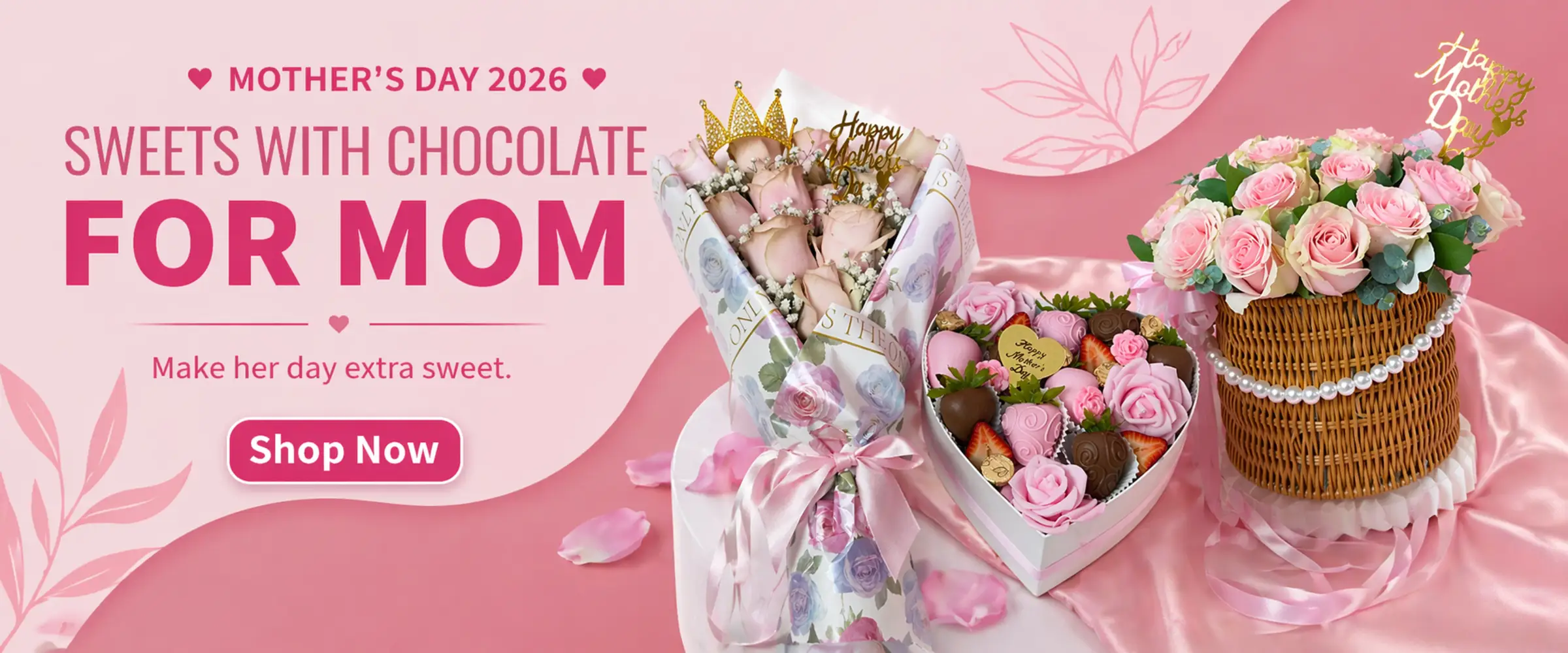 mothers day 2026, chocolate covered for mom