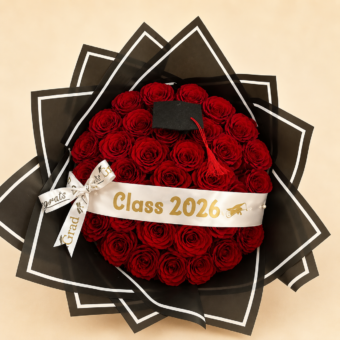 Graduation Roses Bouquet
