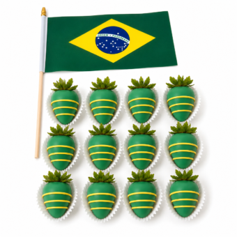 Fans Chocolate Strawberries Mundial - Brasil