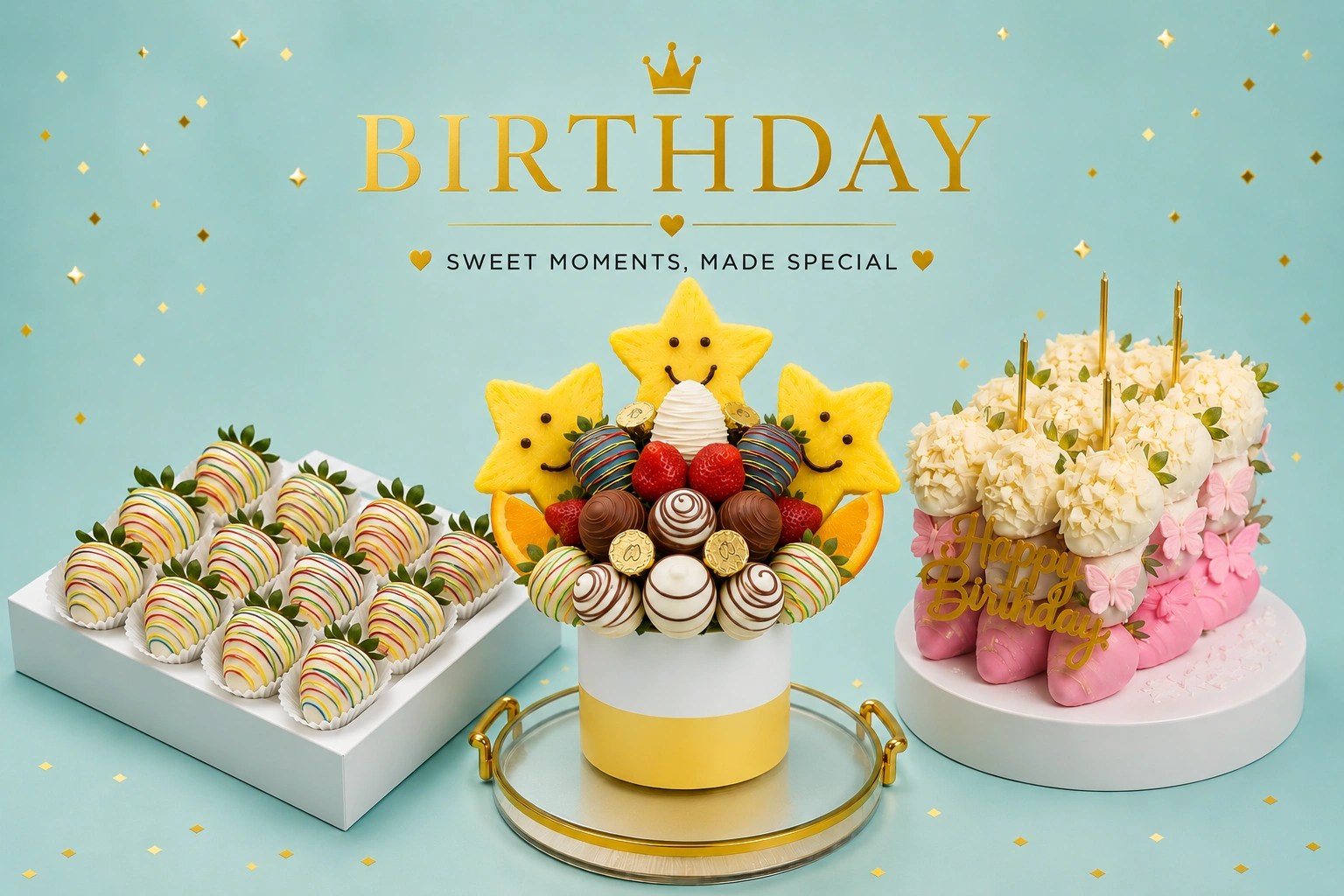 Send birthday gifts fruit arrangements