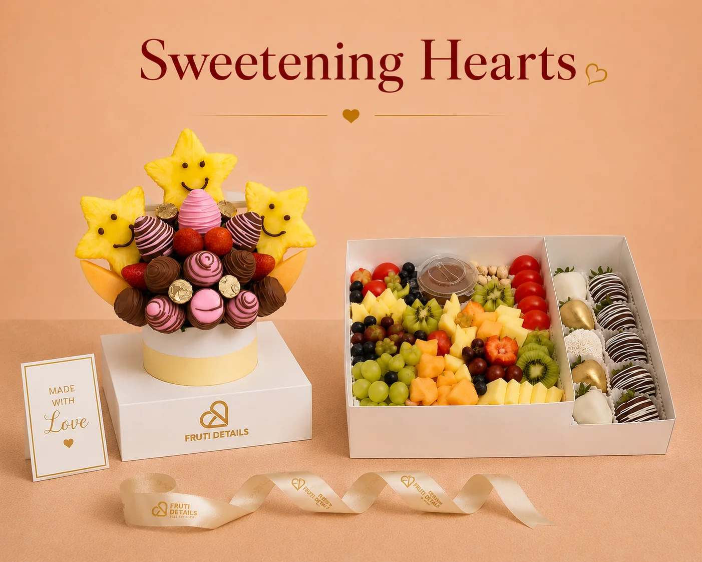 fruit bouquet for get well soon