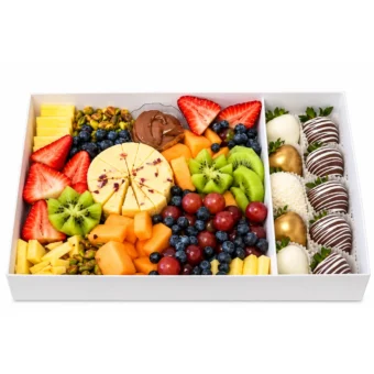 Fruit Cheese Platter - Get well soon