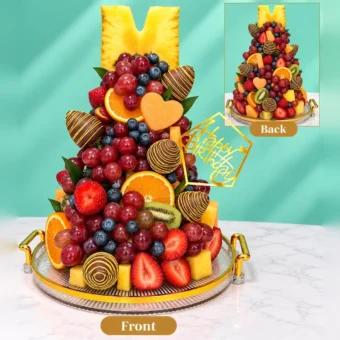 Fruit Tower Pineapples | Birthday arrangements