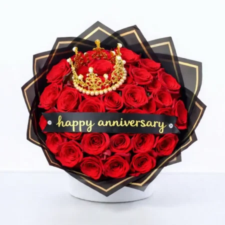 25 red roses anniversary